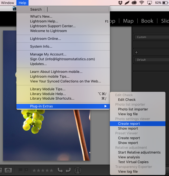 Lightroom plug-in - Preset Viewer