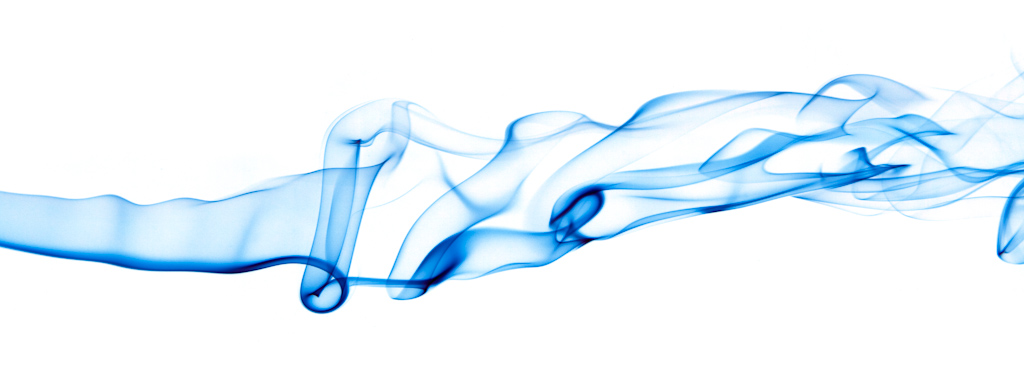 Abstract pattern formed by smoke.