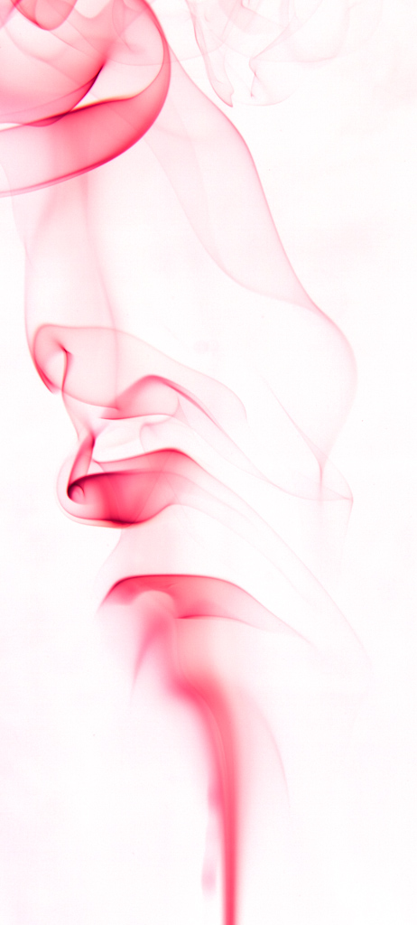 Abstract pattern formed by smoke.